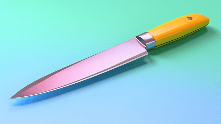 Fillet Knife on a Table