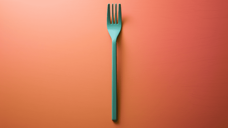 Fish Fork on a Table