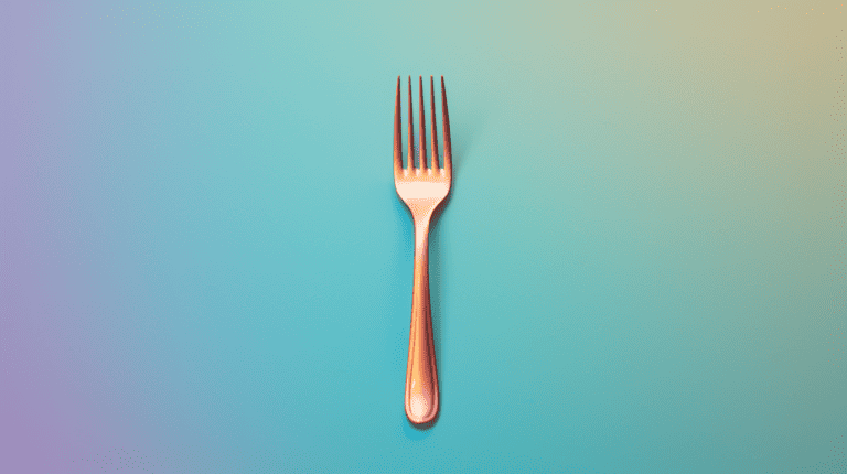Fruit Fork on a Table