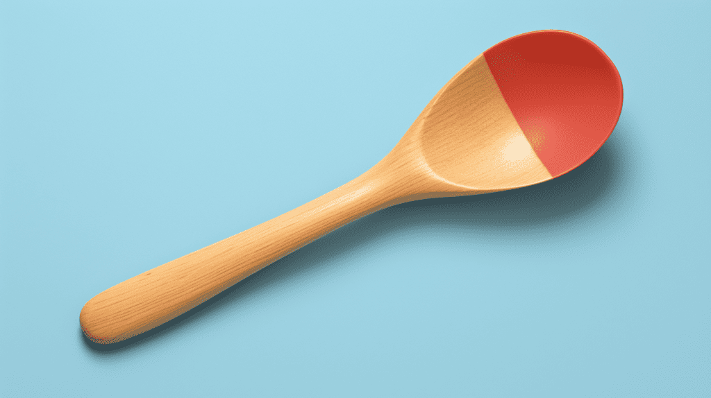 Wooden Spoon on a Table