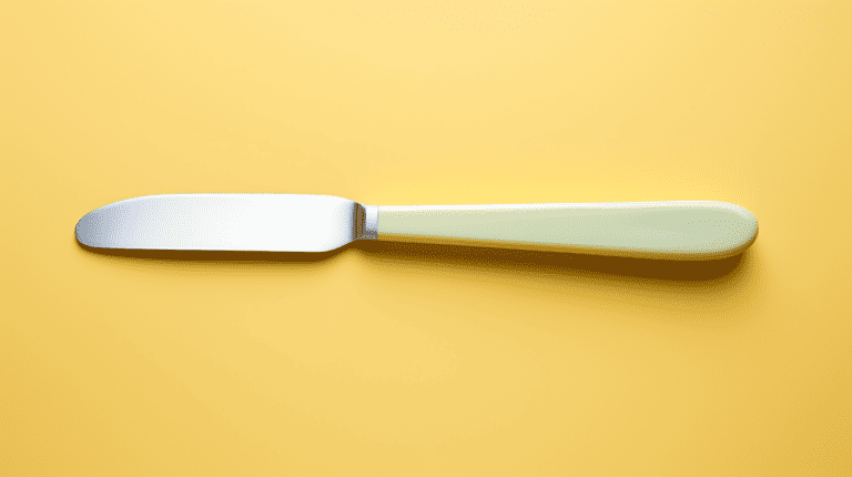 Butter Knife on a Table