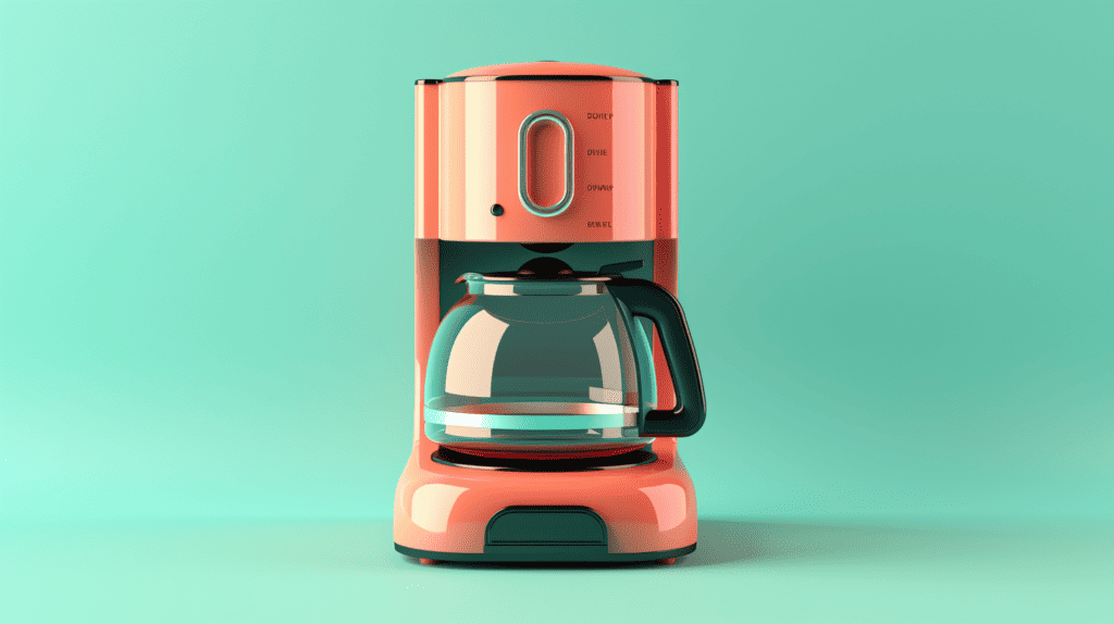 Small Coffee Maker on a Table