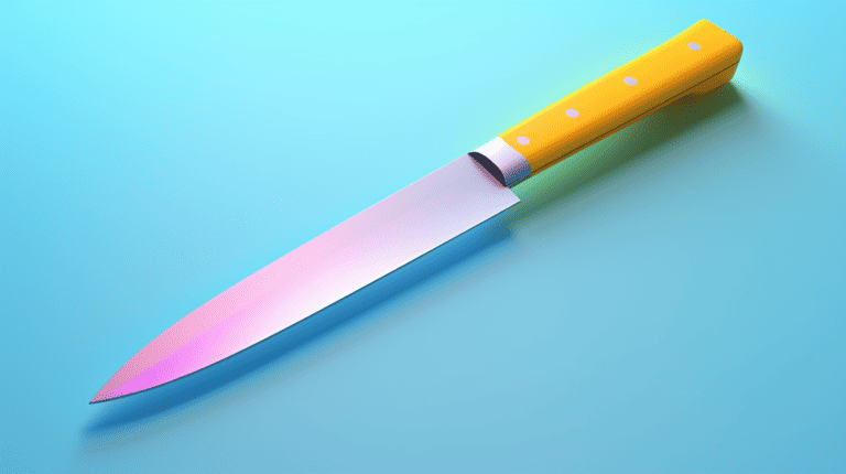 Japanese Fillet Knife on a Table