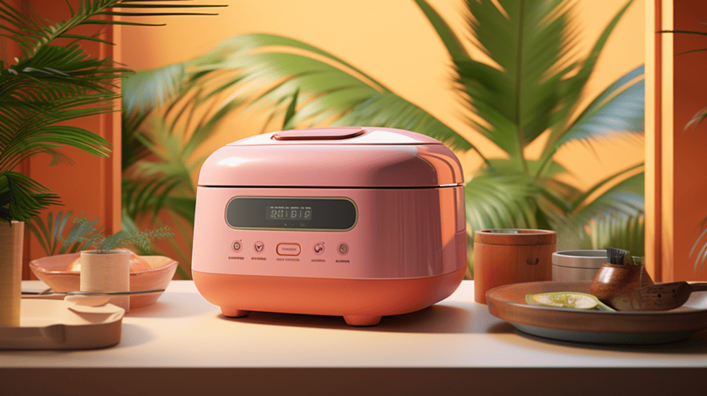 Rice Cooker on a Table