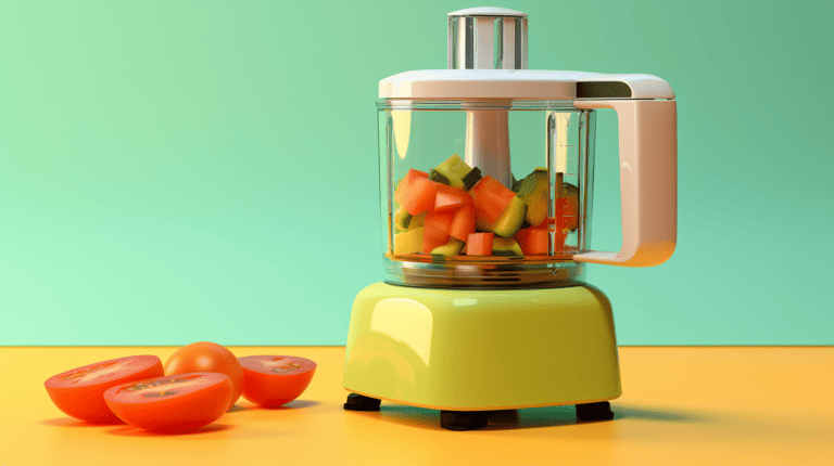 Vegetable Chopper on a Table
